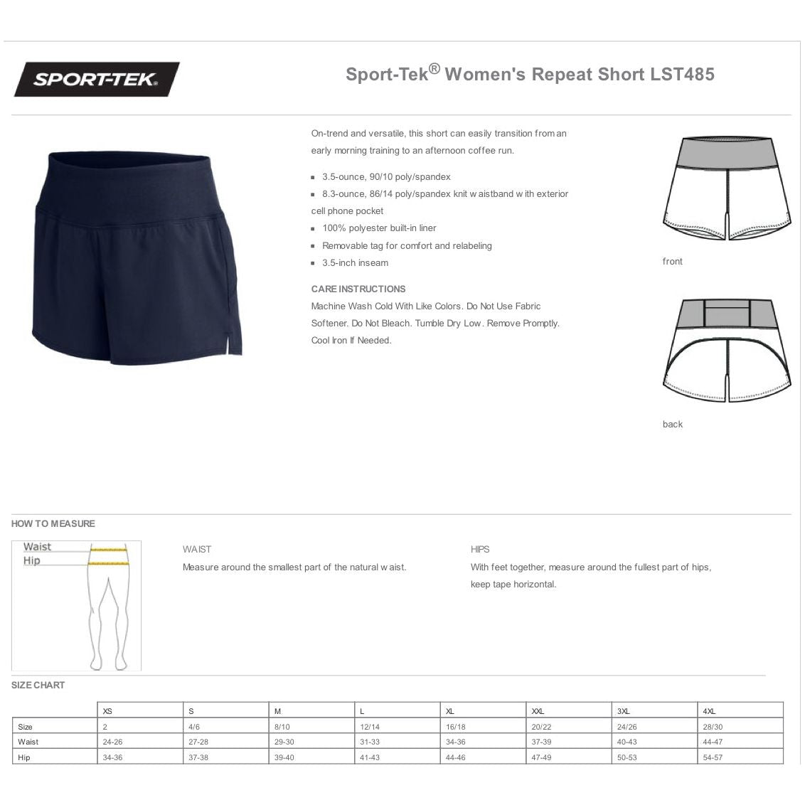 FCWP Female Shorts