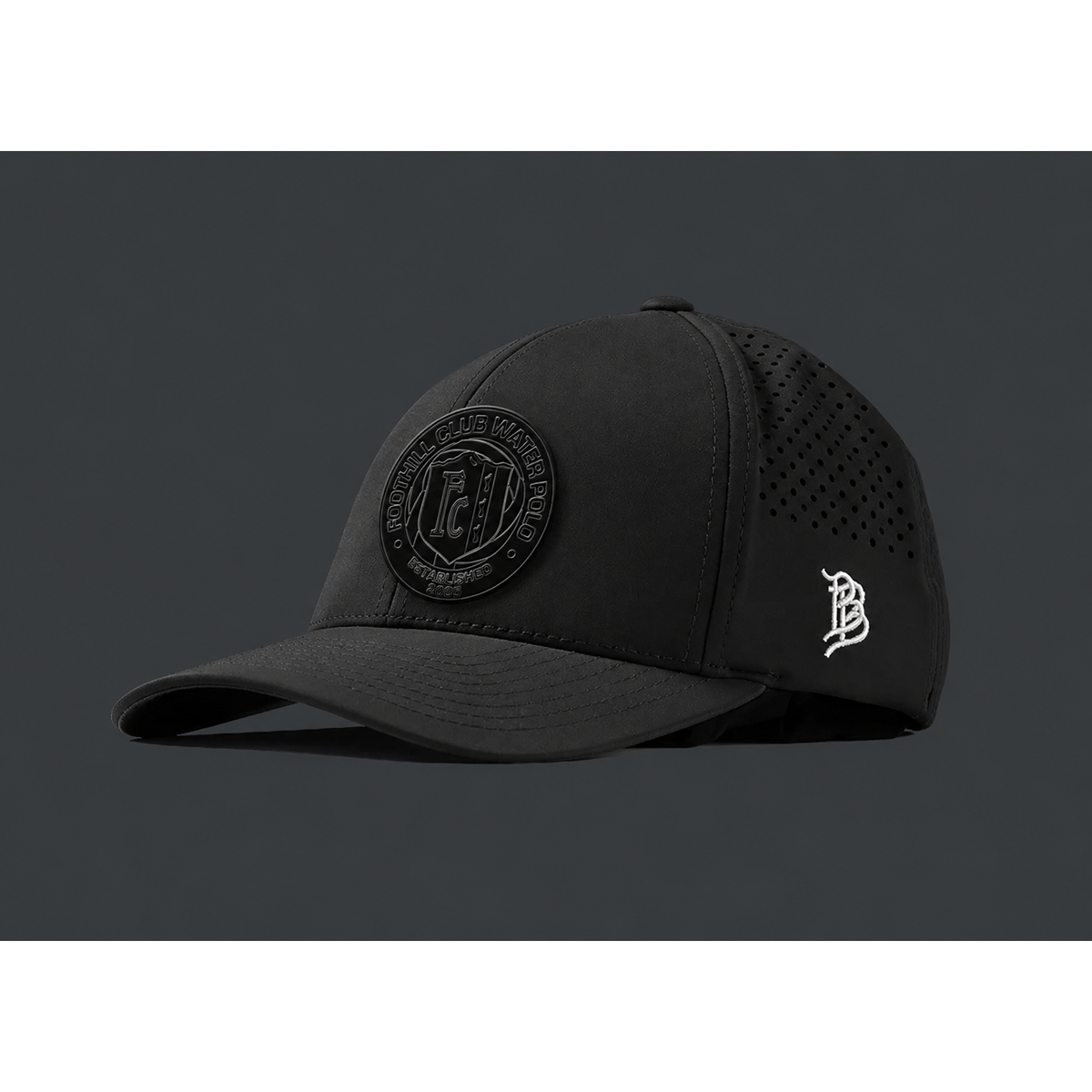 Foothill Blackout Crest Curved Hat