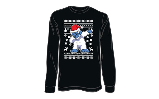 FCWP Santa Yeti Long Sleeve (Black)