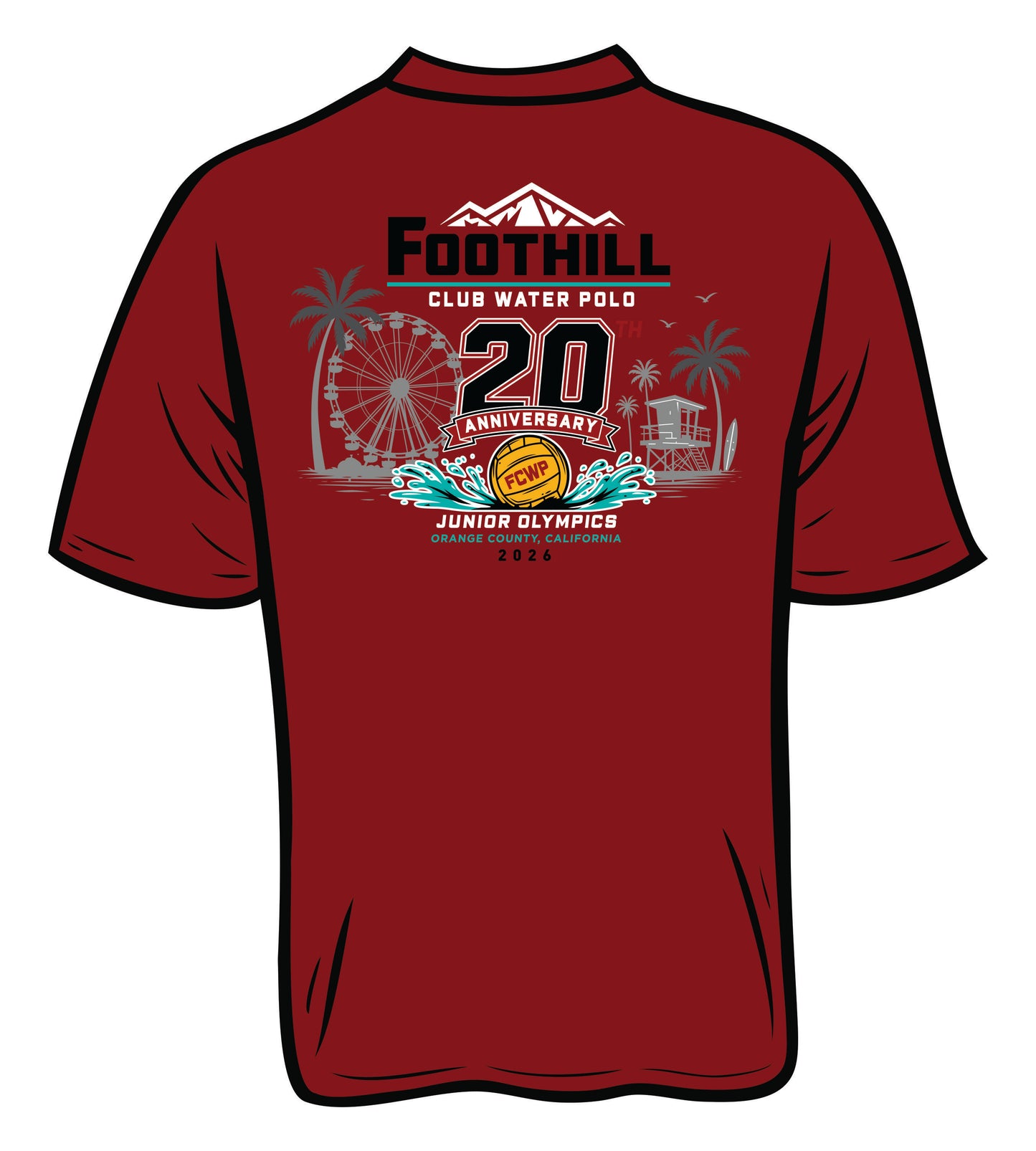 2026 FCWP JO Parent Shirt - Red