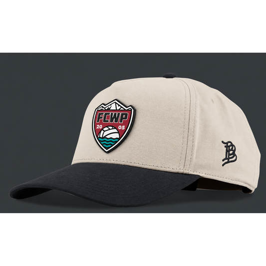 Foothill Shield Beige Vintage Hat