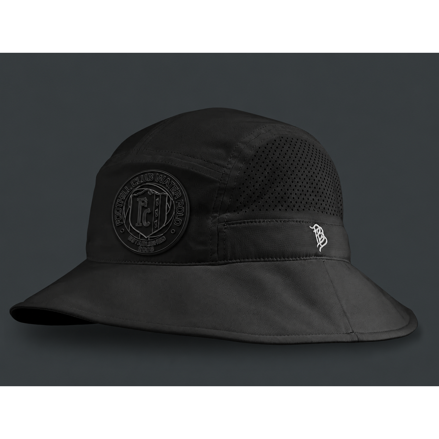 Foothill Blackout Crest Bucket Hat