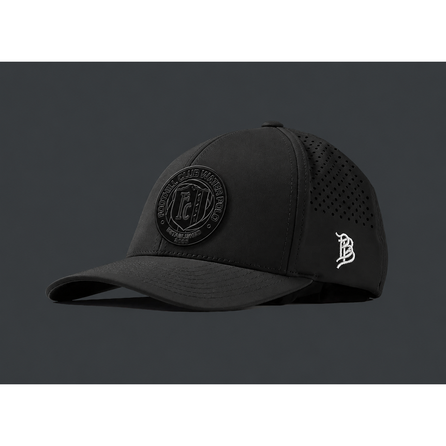 Foothill Blackout Crest Curved Hat